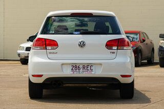 2010 Volkswagen Golf VI MY10 118TSI DSG Comfortline White 7 Speed Sports Automatic Dual Clutch