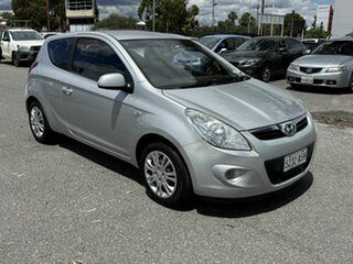 2011 Hyundai i20 PB MY11 Active Silver 5 Speed Manual Hatchback.