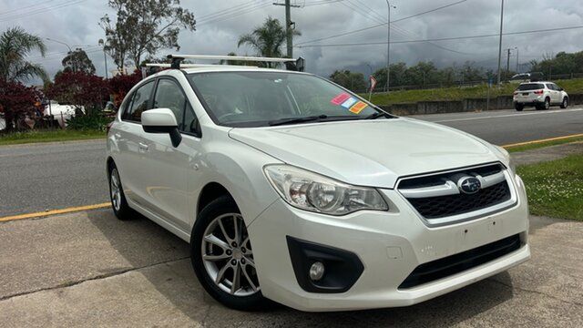 Used Subaru Impreza MY14 2.0I-L (AWD) Loganholme, 2014 Subaru Impreza MY14 2.0I-L (AWD) White 6 Speed Manual Hatchback