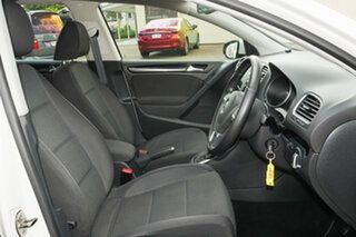 2010 Volkswagen Golf VI MY10 118TSI DSG Comfortline White 7 Speed Sports Automatic Dual Clutch