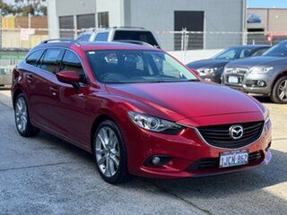 2014 Mazda 6 GJ1021 GT SKYACTIV-Drive Red 6 Speed Sports Automatic Wagon