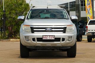 2014 Ford Ranger PX XLT Double Cab Silver 6 Speed Sports Automatic Double Cab