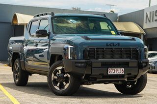 2025 Kia Tasman TK MY26 X-Line Pick-up Double Cab 4X4 Denim Blue 8 Speed Sports Automatic Utility.