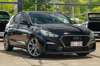 2019 Hyundai i30 PD.3 MY20 N Line D-CT Black 7 Speed Sports Automatic Dual Clutch Hatchback.