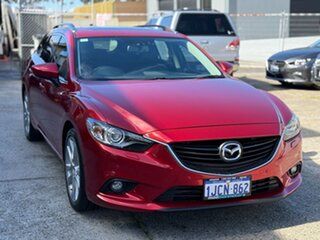 2014 Mazda 6 GJ1021 GT SKYACTIV-Drive Red 6 Speed Sports Automatic Wagon