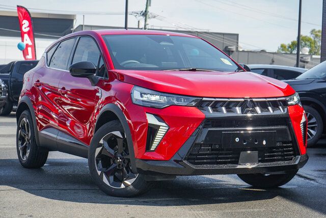 Demo Mitsubishi ASX XE 25MY Aspire DCT Mount Gravatt, 2025 Mitsubishi ASX XE 25MY Aspire DCT Sunrise Red 7 Speed Sports Automatic Dual Clutch Wagon