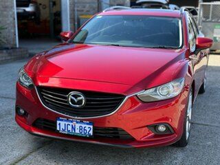 2014 Mazda 6 GJ1021 GT SKYACTIV-Drive Red 6 Speed Sports Automatic Wagon.