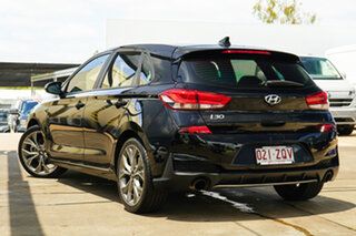 2019 Hyundai i30 PD.3 MY20 N Line D-CT Black 7 Speed Sports Automatic Dual Clutch Hatchback.
