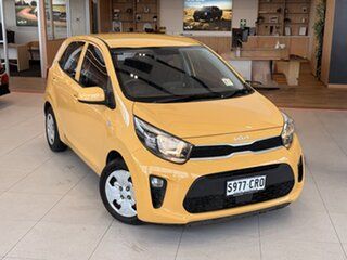 2022 Kia Picanto JA MY23 S Yellow 4 Speed Automatic Hatchback.