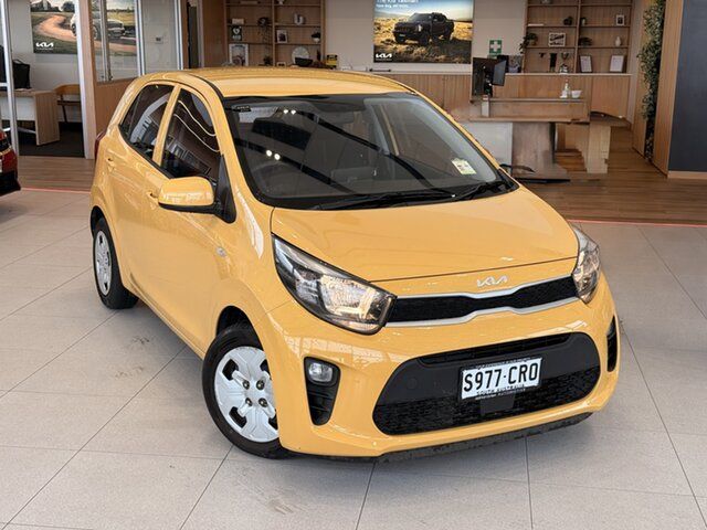 Used Kia Picanto JA MY23 S St Marys, 2022 Kia Picanto JA MY23 S Yellow 4 Speed Automatic Hatchback