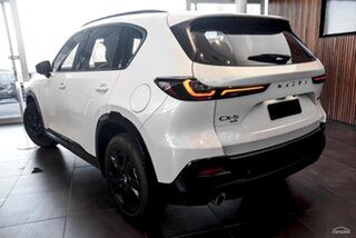 2026 Mazda CX-5 KM0HA0 G25 SKYACTIV-Drive i-ACTIV AWD Akera White 6 Speed Sports Automatic Wagon