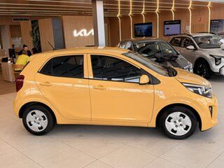 2022 Kia Picanto JA MY23 S Yellow 4 Speed Automatic Hatchback.