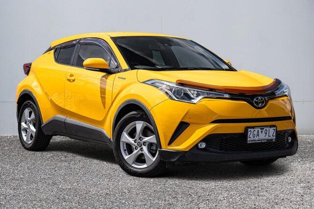 Used Toyota C-HR NGX10R S-CVT 2WD Keysborough, 2017 Toyota C-HR NGX10R S-CVT 2WD Yellow 7 Speed Constant Variable Wagon