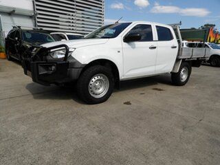 2020 Isuzu D-MAX RG MY21 SX Crew Cab White 6 Speed Sports Automatic Cab Chassis