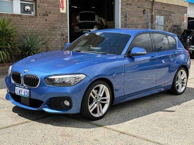 Used BMW 1 Series F20 LCI 120i Steptronic M Sport Wangara, 2015 BMW 1 Series F20 LCI 120i Steptronic M Sport Blue 8 Speed Sports Automatic Hatchback