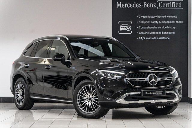 Used Mercedes-Benz GLC-Class X254 807MY GLC200 9G-TRONIC 4MATIC Keysborough, 2026 Mercedes-Benz GLC-Class X254 807MY GLC200 9G-TRONIC 4MATIC Black 9 Speed Sports Automatic Wagon