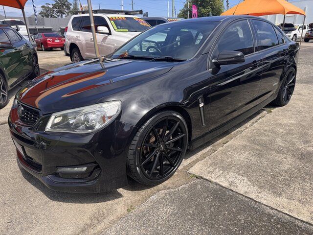 Used Holden Commodore VF II MY16 SV6 Black Morayfield, 2016 Holden Commodore VF II MY16 SV6 Black Black 6 Speed Sports Automatic Sedan