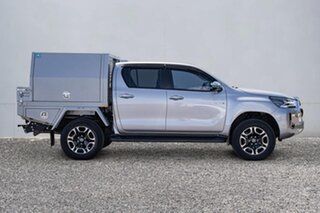 2022 Toyota Hilux GUN126R SR5 Double Cab Silver 6 Speed Sports Automatic Cab Chassis