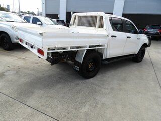 2021 Toyota Hilux GUN126R SR Double Cab White 6 Speed Sports Automatic Cab Chassis