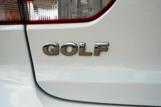 2010 Volkswagen Golf VI MY10 118TSI DSG Comfortline White 7 Speed Sports Automatic Dual Clutch