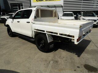 2021 Toyota Hilux GUN126R SR Double Cab White 6 Speed Sports Automatic Cab Chassis