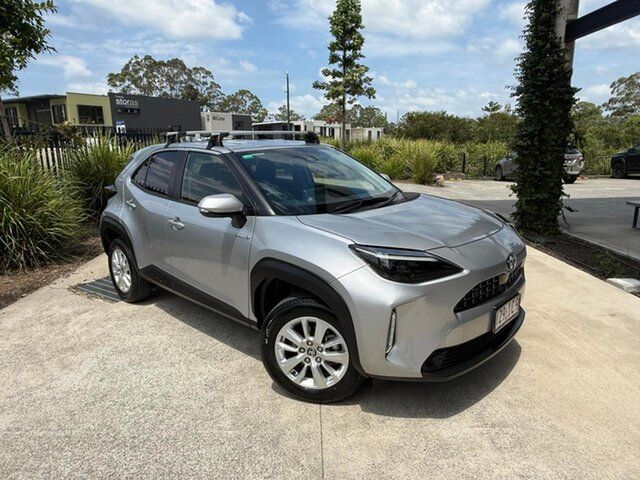 Used Toyota Yaris Cross MXPJ10R GXL 2WD Cooroy, 2023 Toyota Yaris Cross MXPJ10R GXL 2WD Silver 1 Speed Constant Variable Wagon Hybrid