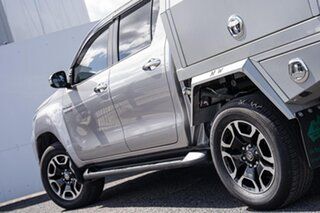 2022 Toyota Hilux GUN126R SR5 Double Cab Silver 6 Speed Sports Automatic Cab Chassis.