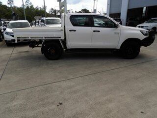 2021 Toyota Hilux GUN126R SR Double Cab White 6 Speed Sports Automatic Cab Chassis