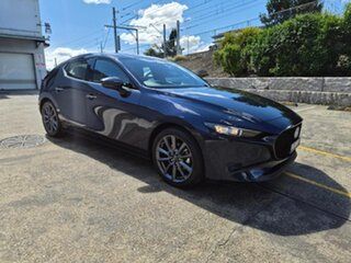 2024 Mazda 3 BP2H7A G20 SKYACTIV-Drive Touring Blue 6 Speed Sports Automatic Hatchback