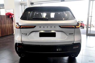 2026 Mazda CX-5 KM0HA0 G25 SKYACTIV-Drive i-ACTIV AWD Akera White 6 Speed Sports Automatic Wagon.