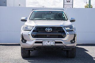 2022 Toyota Hilux GUN126R SR5 Double Cab Silver 6 Speed Sports Automatic Cab Chassis