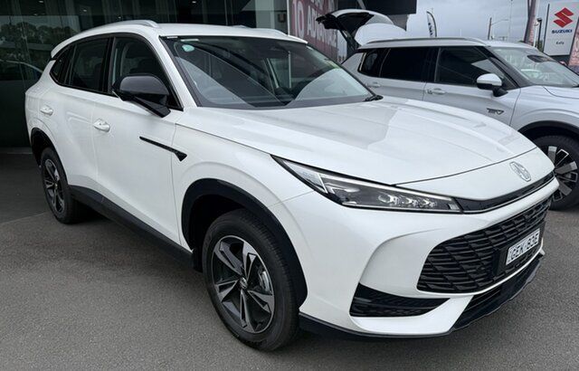 Used MG HS AS33 MY25 Vibe DCT Cardiff, 2025 MG HS AS33 MY25 Vibe DCT White 7 Speed Sports Automatic Dual Clutch Wagon