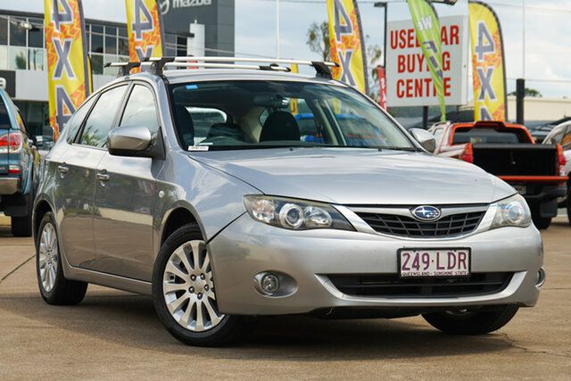 Used Subaru Impreza G3 MY08 RX AWD Bundamba, 2008 Subaru Impreza G3 MY08 RX AWD Grey 5 Speed Manual Hatchback