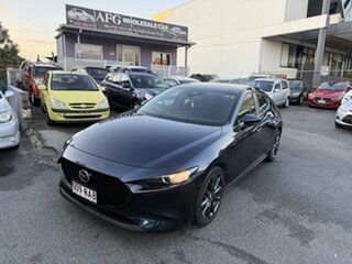 2019 Mazda 3 BP G20 Pure Blue 6 Speed Automatic Hatchback.