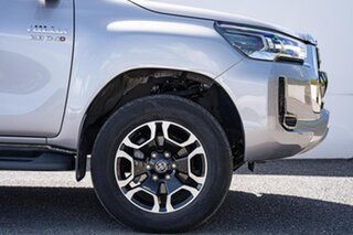 2022 Toyota Hilux GUN126R SR5 Double Cab Silver 6 Speed Sports Automatic Cab Chassis