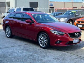 2014 Mazda 6 GJ1021 GT SKYACTIV-Drive Red 6 Speed Sports Automatic Wagon