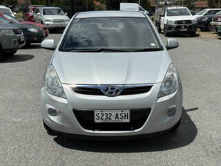 2011 Hyundai i20 PB MY11 Active Silver 5 Speed Manual Hatchback.