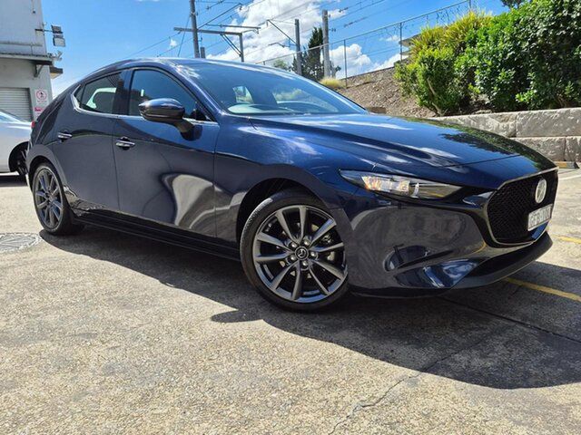 Used Mazda 3 BP2H7A G20 SKYACTIV-Drive Touring Waitara, 2024 Mazda 3 BP2H7A G20 SKYACTIV-Drive Touring Blue 6 Speed Sports Automatic Hatchback