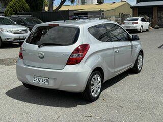2011 Hyundai i20 PB MY11 Active Silver 5 Speed Manual Hatchback