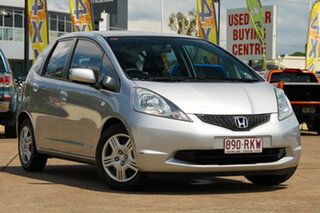 2010 Honda Jazz GE MY10 VTi Silver 5 Speed Manual Hatchback.