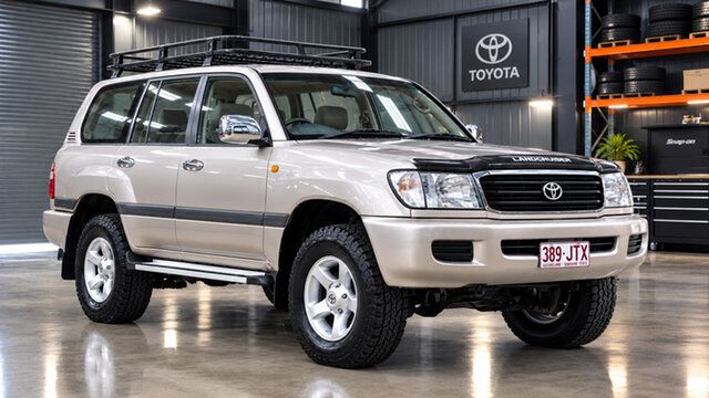 Used Toyota Landcruiser FZJ105R GXL Brendale, 2000 Toyota Landcruiser FZJ105R GXL Champagne 4 Speed Automatic Wagon