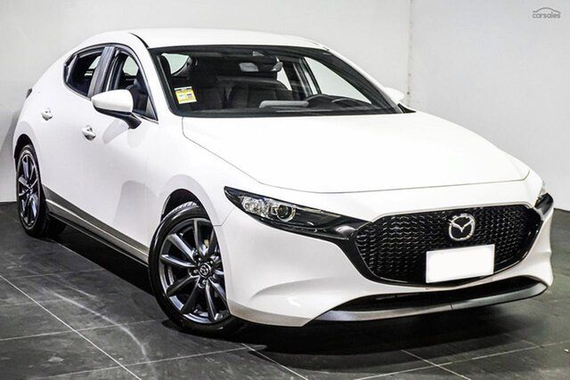 New Mazda 3 BP2H7A G20 SKYACTIV-Drive Evolve Bundamba, 2026 Mazda 3 BP2H7A G20 SKYACTIV-Drive Evolve Snowflake White Pearl 6 Speed Sports Automatic
