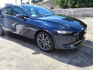 2024 Mazda 3 BP2H7A G20 SKYACTIV-Drive Touring Blue 6 Speed Sports Automatic Hatchback