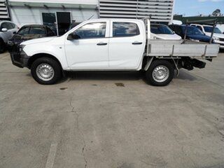 2020 Isuzu D-MAX RG MY21 SX Crew Cab White 6 Speed Sports Automatic Cab Chassis
