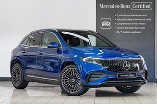 2025 Mercedes-Benz EQA H243 805+055MY EQA250+ Blue 1 Speed Reduction Gear Wagon.