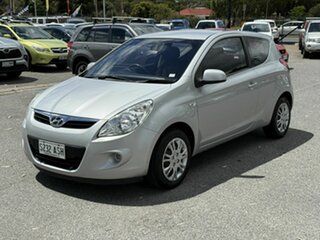 2011 Hyundai i20 PB MY11 Active Silver 5 Speed Manual Hatchback.