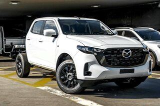 2026 Mazda BT-50 TFS40J XT White 6 Speed Sports Automatic Cab Chassis.
