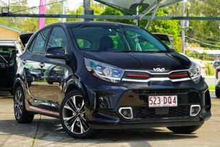 2021 Kia Picanto JA MY22 GT Black 5 Speed Manual Hatchback.