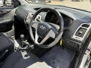 2011 Hyundai i20 PB MY11 Active Silver 5 Speed Manual Hatchback