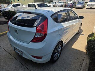2017 Hyundai Accent RB4 MY17 Active White 6 Speed CVT Auto Sequential Hatchback